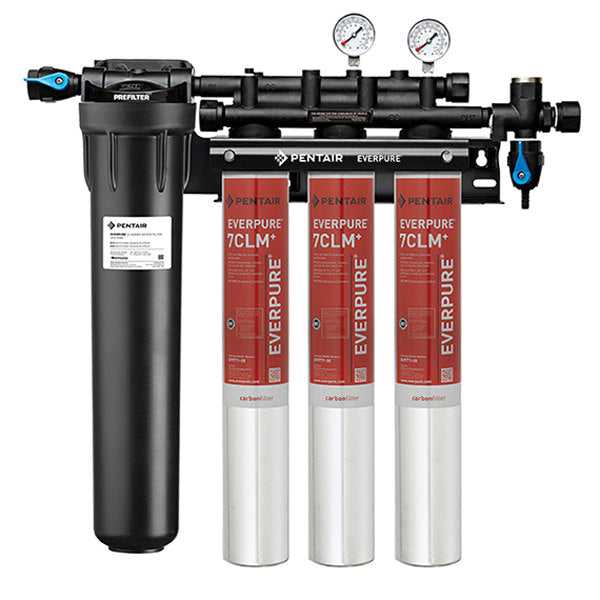 Everpure, Everpure EV9771-23 Coldrink 3 7CLM+ Filtration System + Pre-Filter (Fountain, 2 Carbonators)