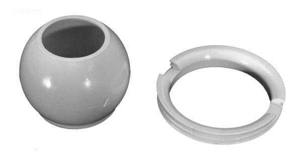 HydroAir, Eyeball & Retaining Ring White