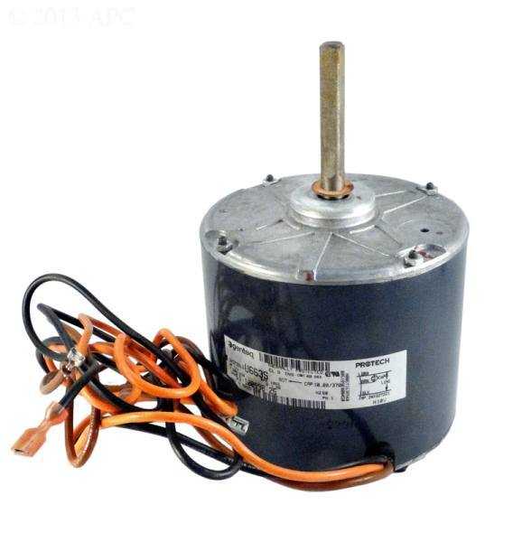 Raypak, Fan Motor, 1 Phase/3 Phase, 240V