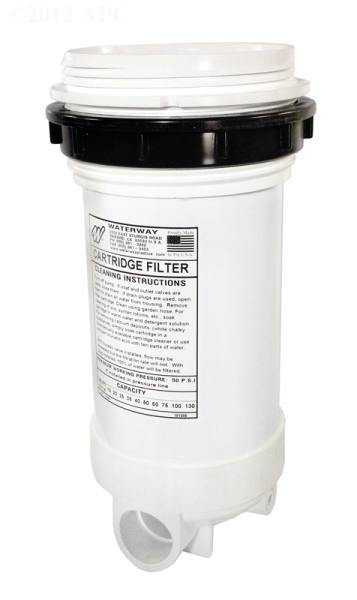 Waterway, Filter Body w/Bypass, 1-1/2"