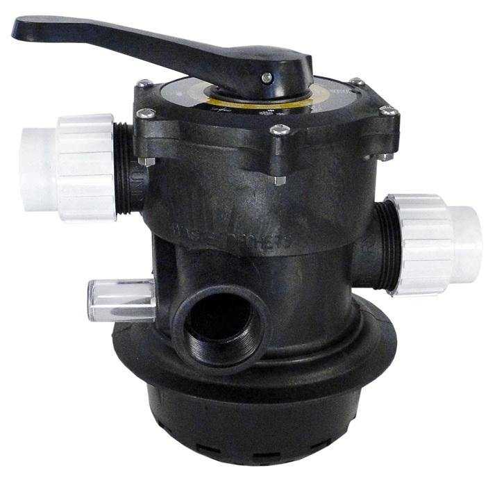 Jacuzzi, Jacuzzi 7-Position Valve 1-1/2" Clamp Style w/Unions DVK-7C 39263020K