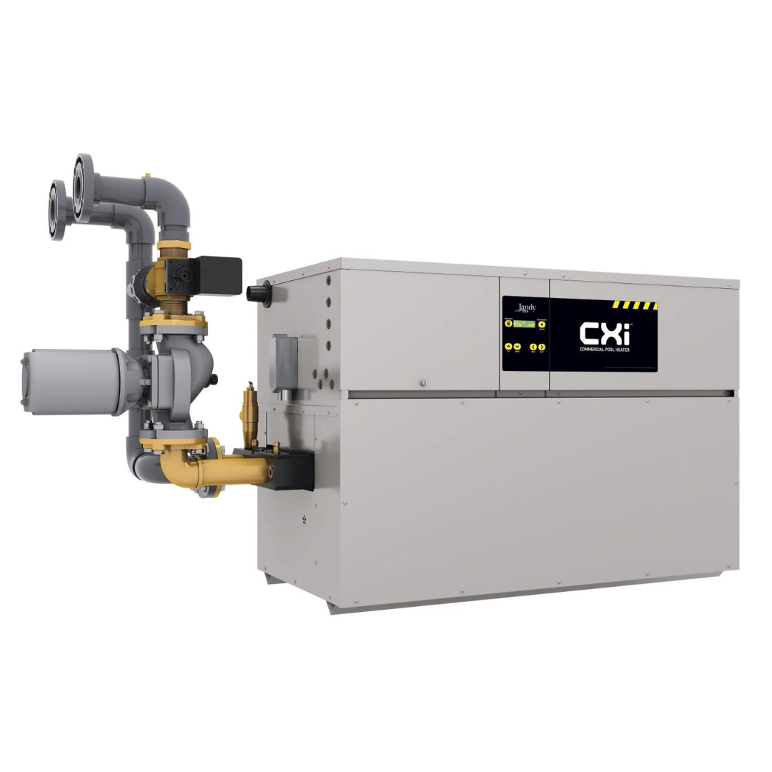 Jandy, Jandy CXI650NNCAL CXi ASME Commercial Heater, Natural Gas, Cupronickel, 650K BTU with Cal Code