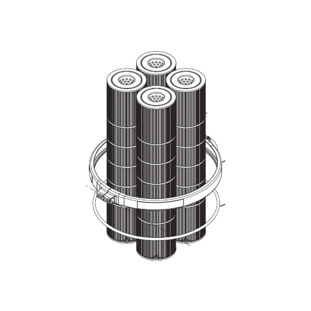 Jandy, Jandy R0357900 145 Sq Ft Replacement Filter Cartridge for CV580/CL580 Filters