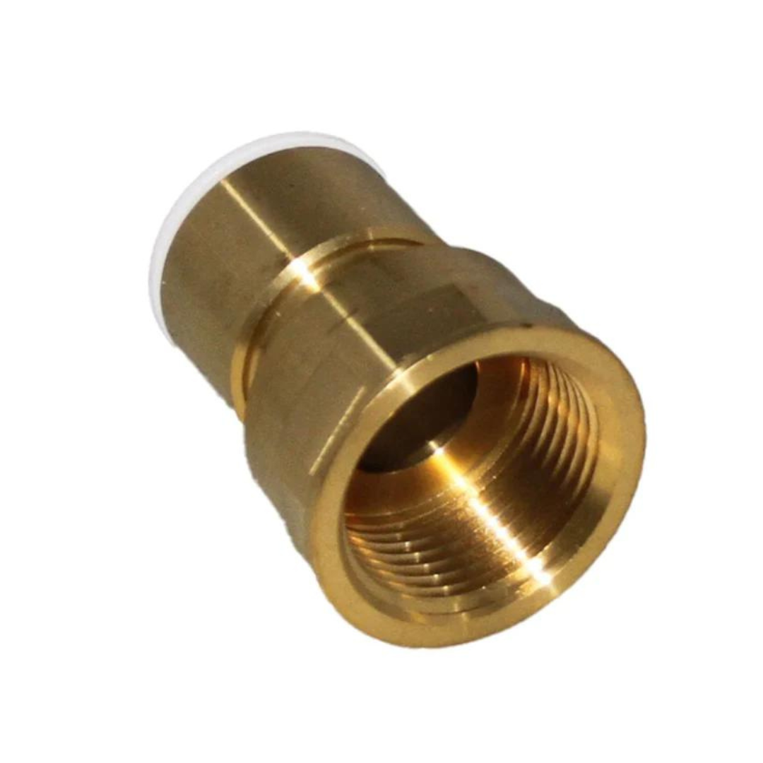 John Guest, John Guest Brass Female Flare Connector 3/8" x 1/4" FFL MI4512F4SLF - SINGLE