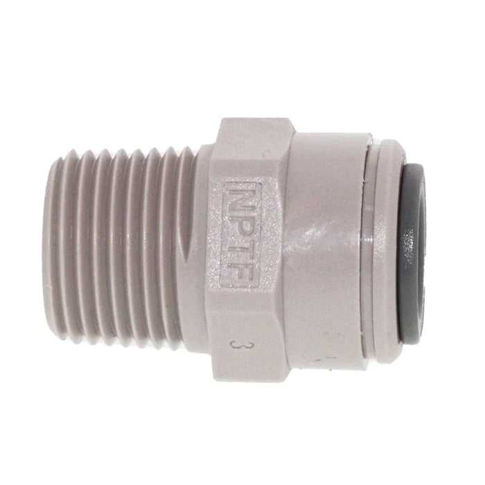 John Guest, John Guest Male Connector NPTF 3/8" x 3/8" NPTF PI011223S-US - SINGLE