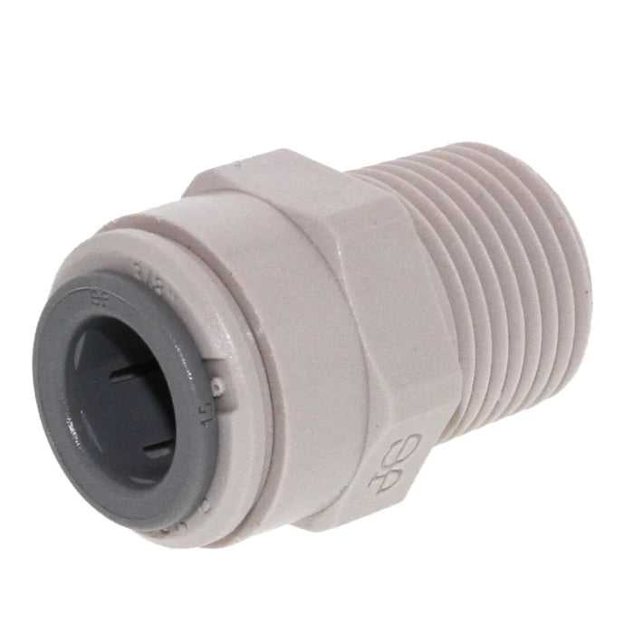 John Guest, John Guest Male Connector NPTF 3/8" x 3/8" NPTF PI011223S-US - SINGLE