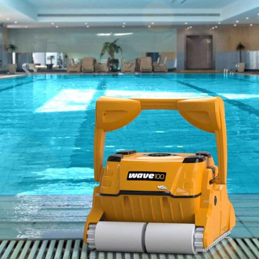 Maytronics, Maytronics Dolphin Wave 100 Commercial Robotic Pool Cleaner 9999096X-USW