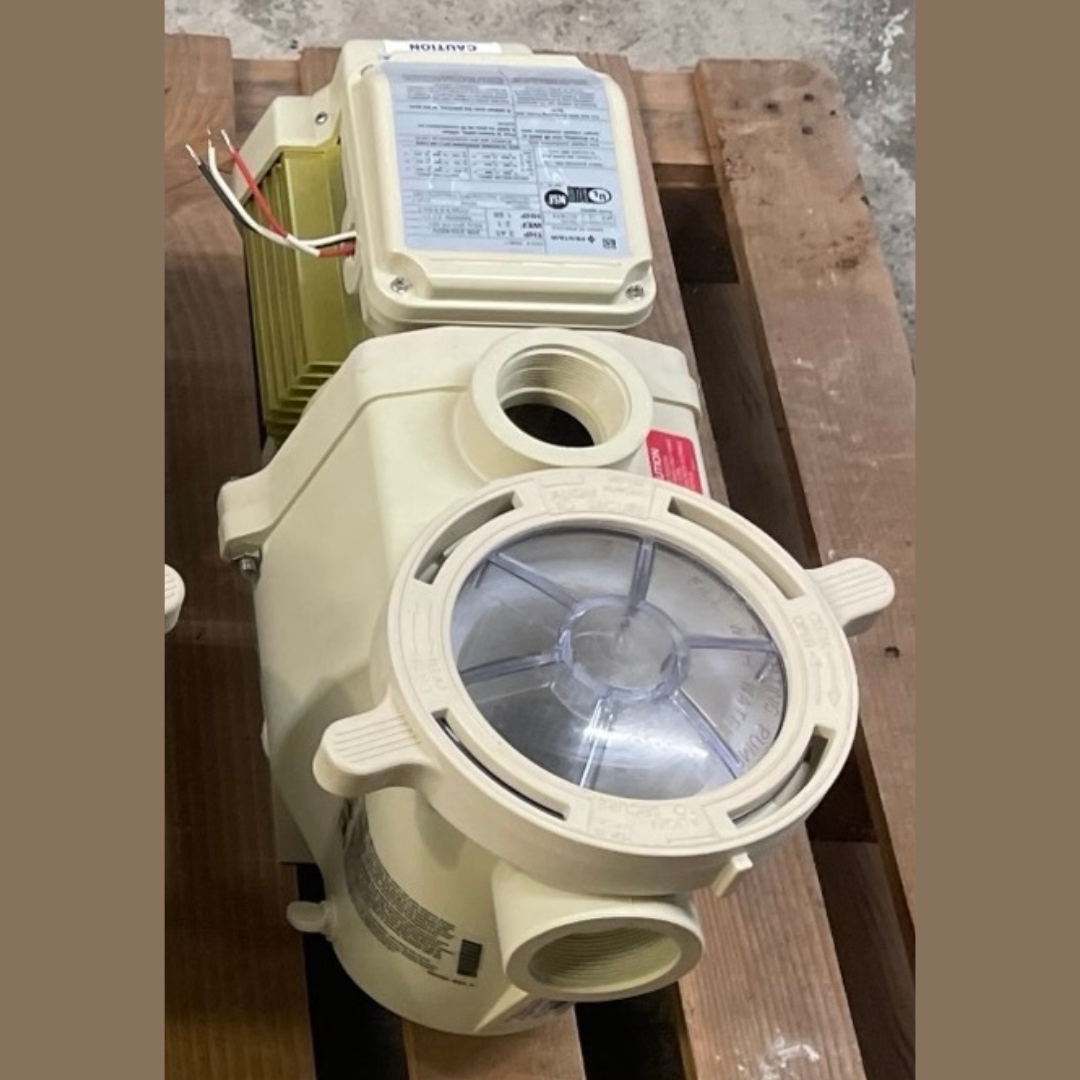 Pentair Pool, NEW OPEN BOX - Pentair 011644 WhisperFlo Single Speed Commercial TEFC Pump 3.0HP, 3 Phase