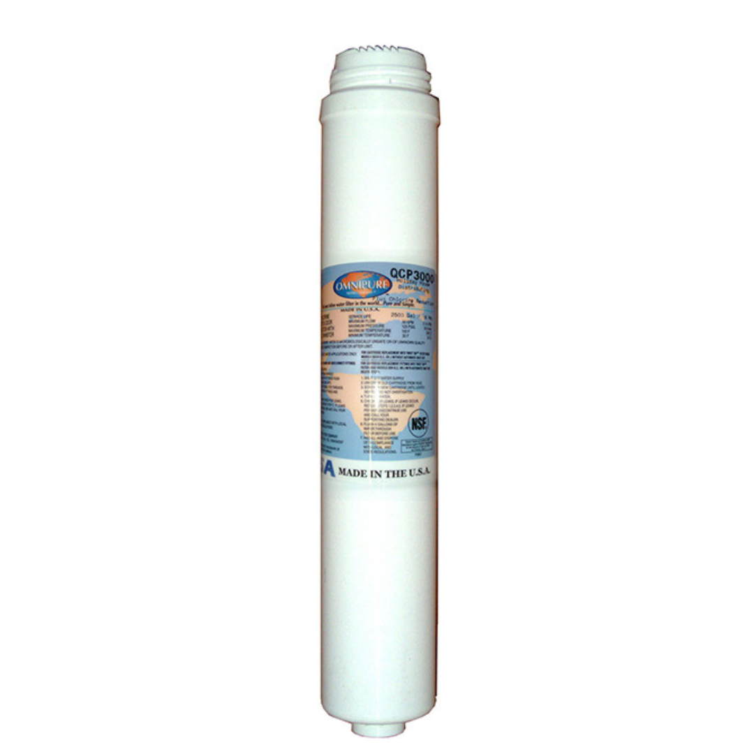 Omnipure, Omnipure QCP3000 14" Filter Cartridge 10 Micron (CTO, Scale Reduction)