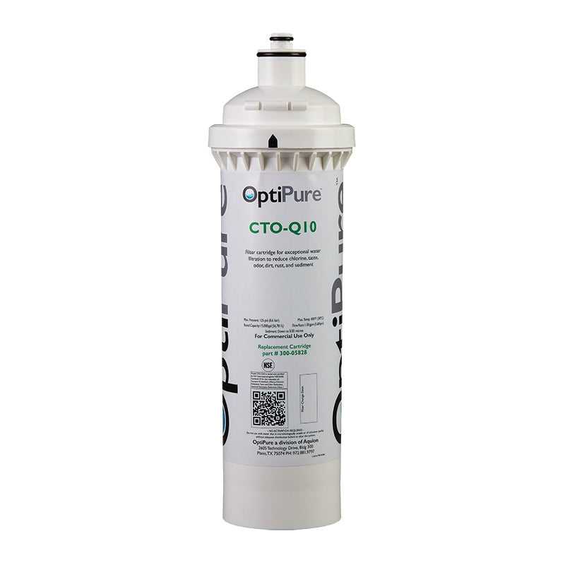 OptiPure, OptiPure 170-52081 QTI1+CR Replacement Cartridge Kit (CTO-Q10, CTOS-QCR)