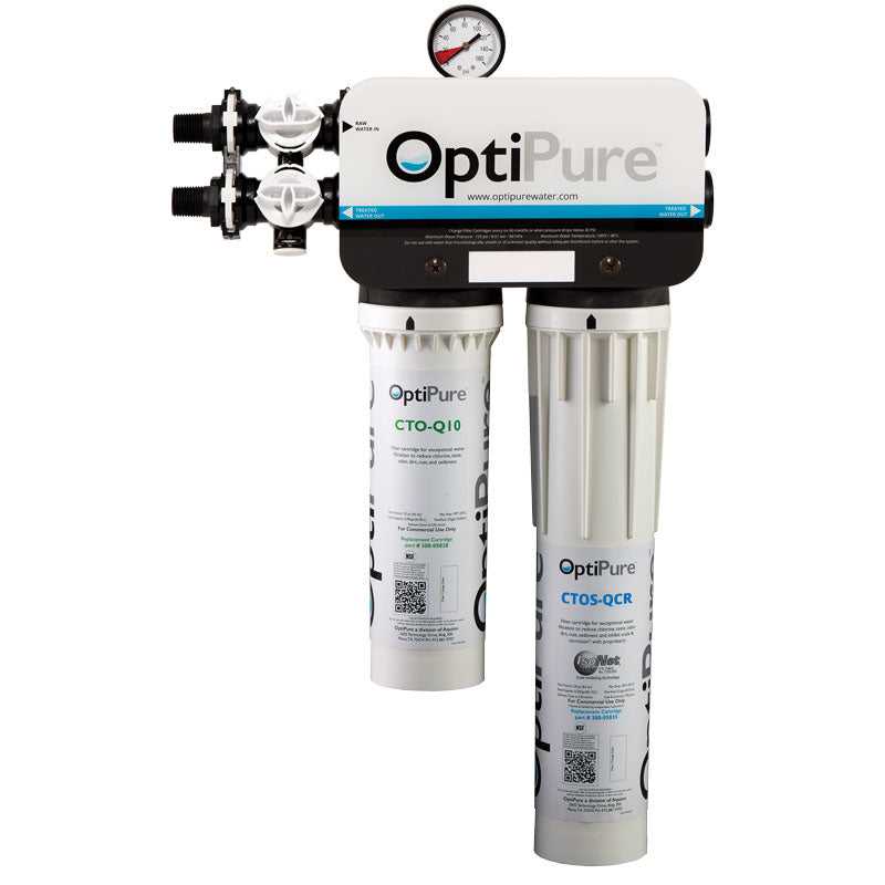 OptiPure, OptiPure 170-52081 QTI1+CR Scale & Chloramine Reduction Filtration System 2.5 GPM 0.5 Micron (Steam)