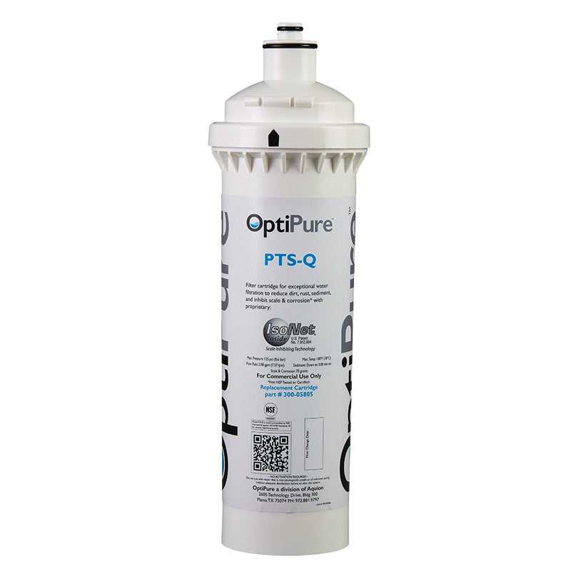 OptiPure, OptiPure 300-05805 PTS-Q 10" Filter Cartridge 2.5 GPM 5 Micron