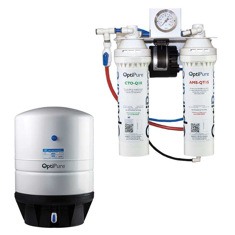 OptiPure, OptiPure OPS175 Reverse Osmosis RO System (Steam)