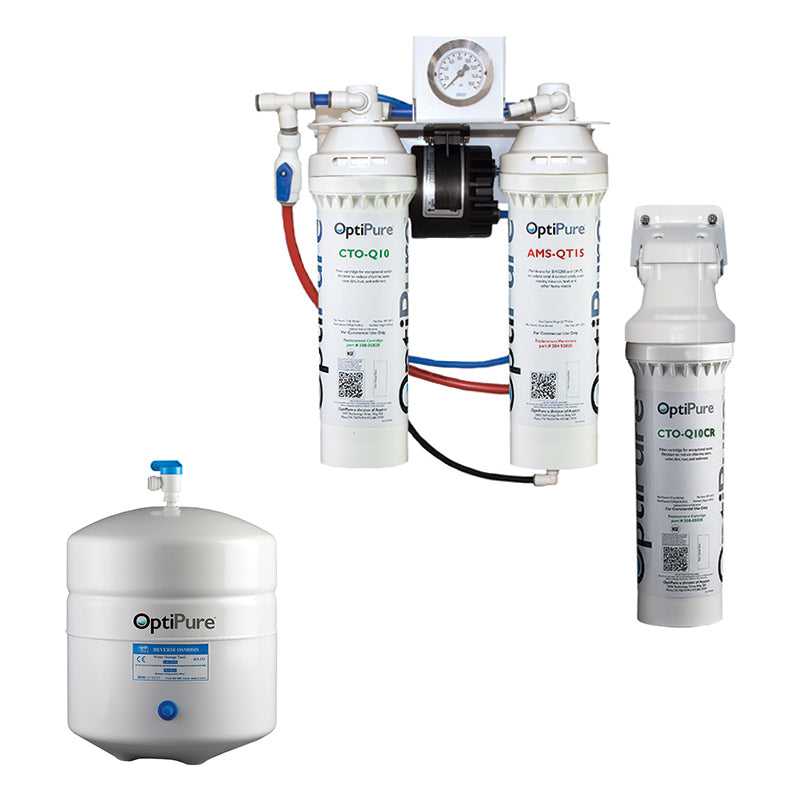 OptiPure, OptiPure OPS175CR Chloramines Reduction Reverse Osmosis RO System (Steam)