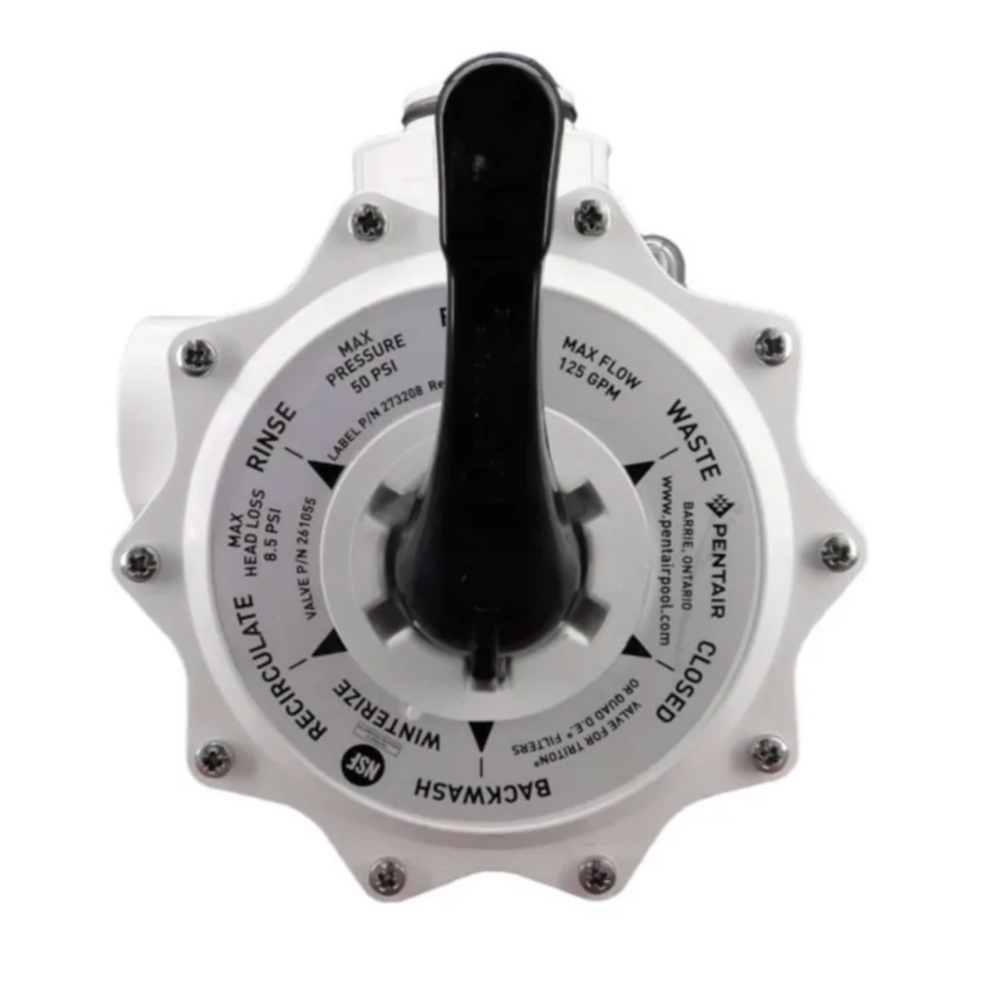 Pentair Pool, Pentair 261055 2" Multiport Valve for Triton & Quad D.E. Filters (SM 20-3) 7.5" Centerline