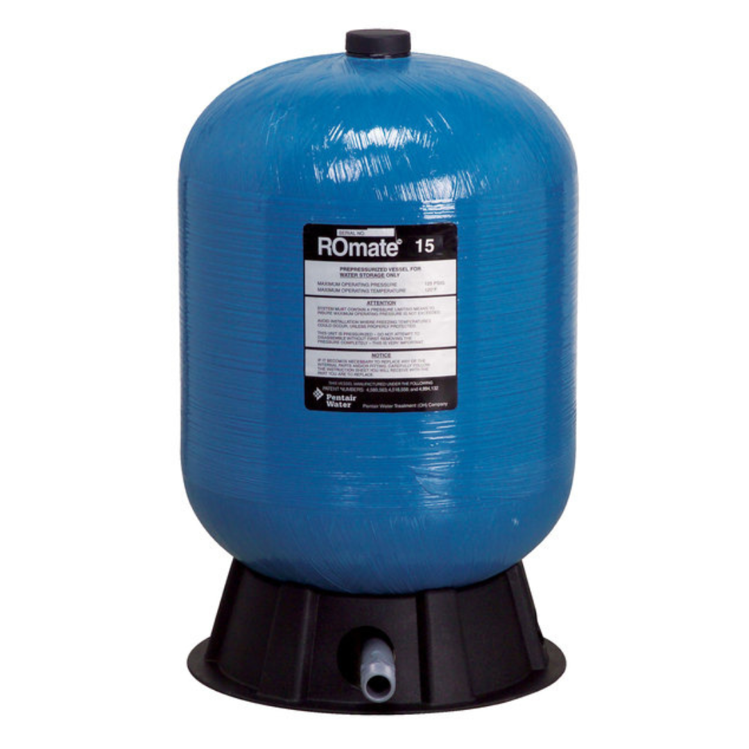 Everpure, Pentair 34679 ROmate 15 4.3 Gallon Reverse Osmosis Storage Tank