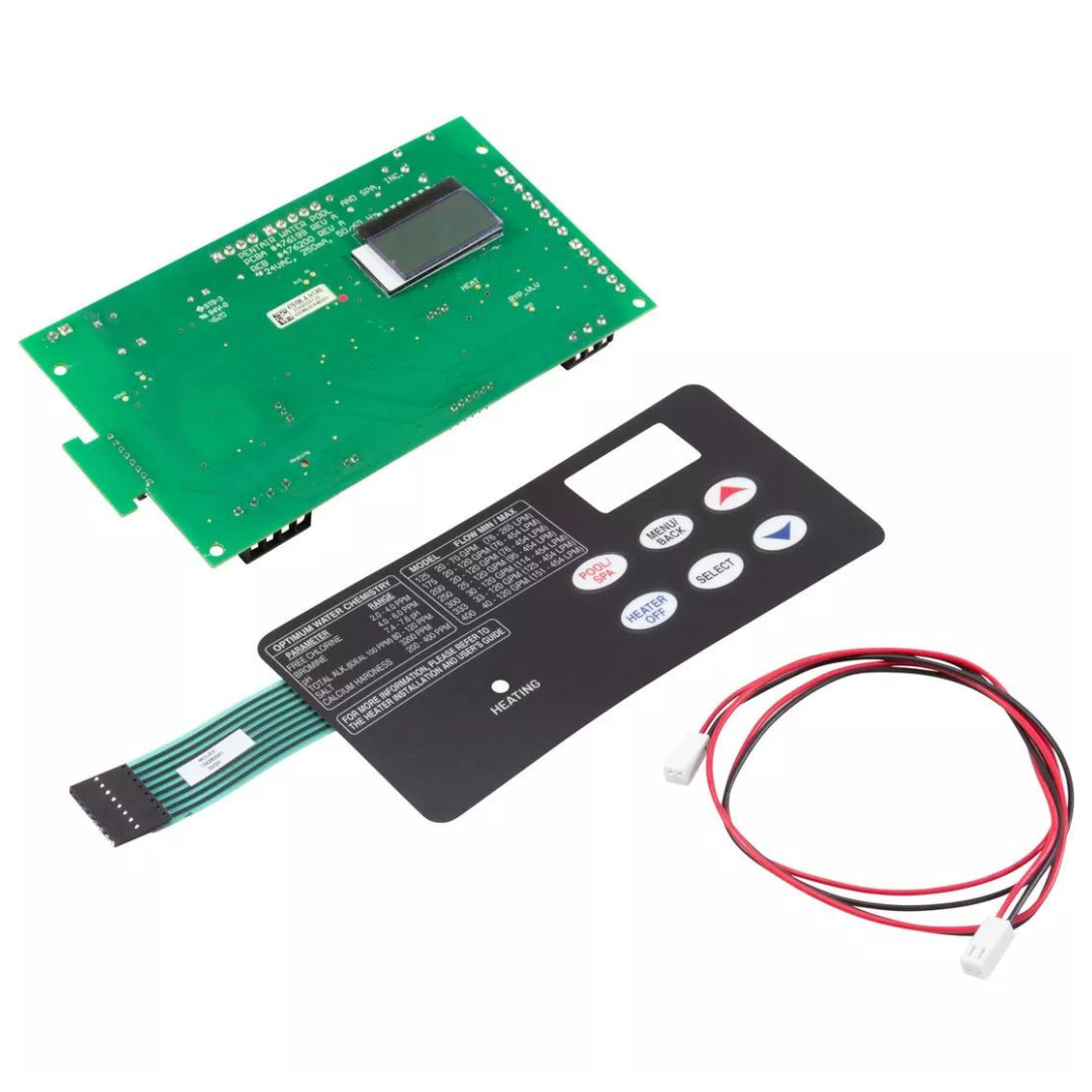 Pentair Pool, Pentair 461105 MasterTemp Max-E-Therm 6-Button Control Board Kit