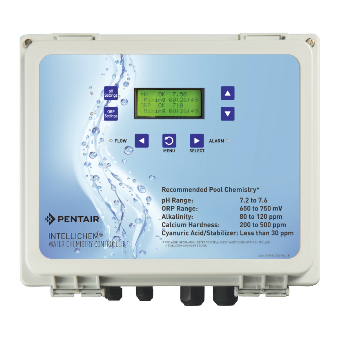 Pentair Pool, Pentair 521357 IntelliChem Controller Only (For Systems Using External Feed Pumps)