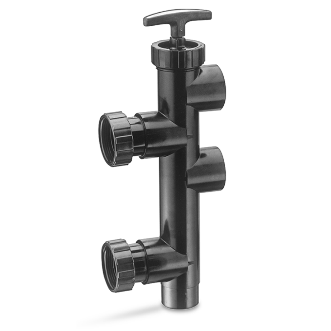 Pentair, Pentair Pre-Plumbed Backwash Valves for 1.5" & 2" DE & Sand Filters