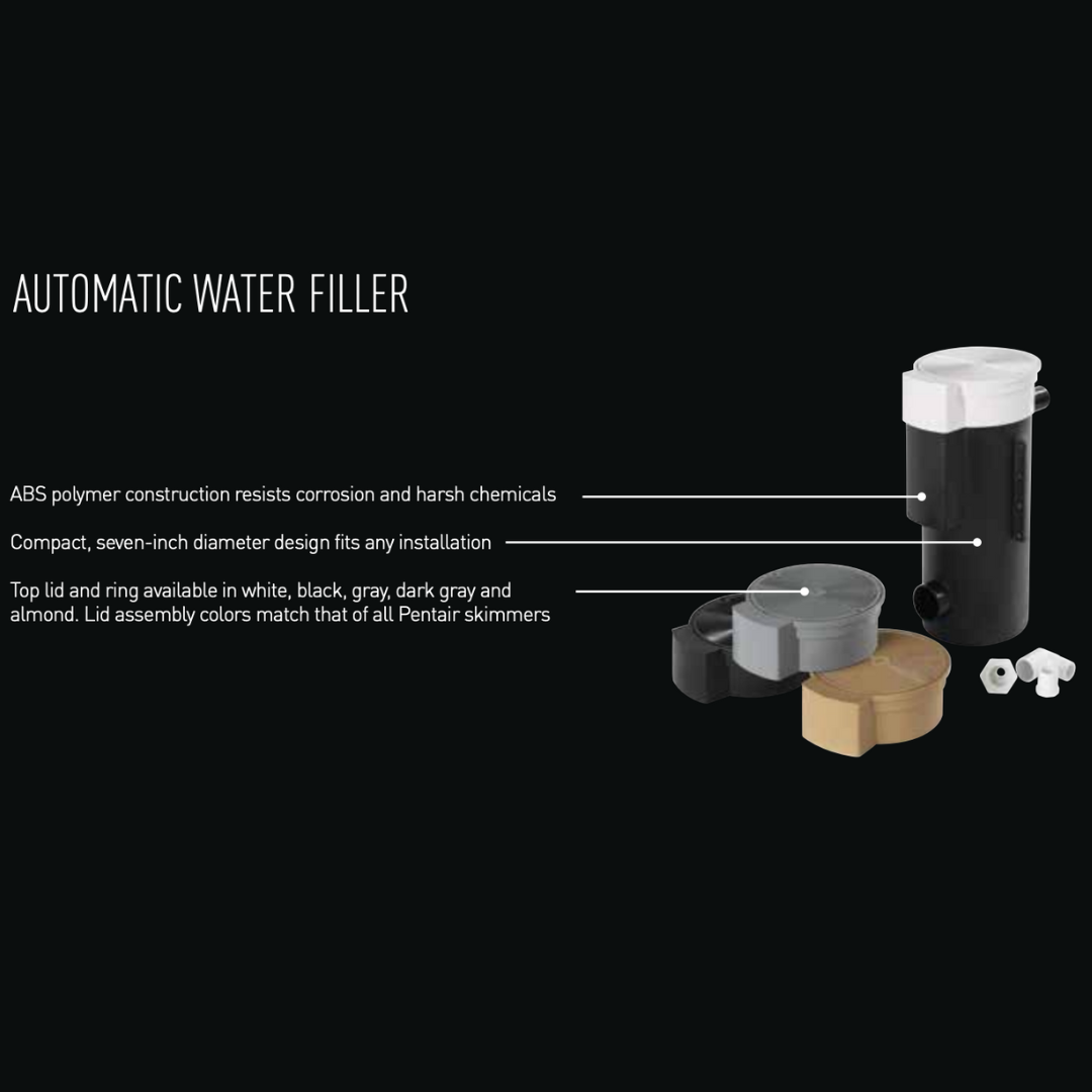 Pentair Pool, Pentair T40BBE Almond Autofill with Side Mounted Float Valve