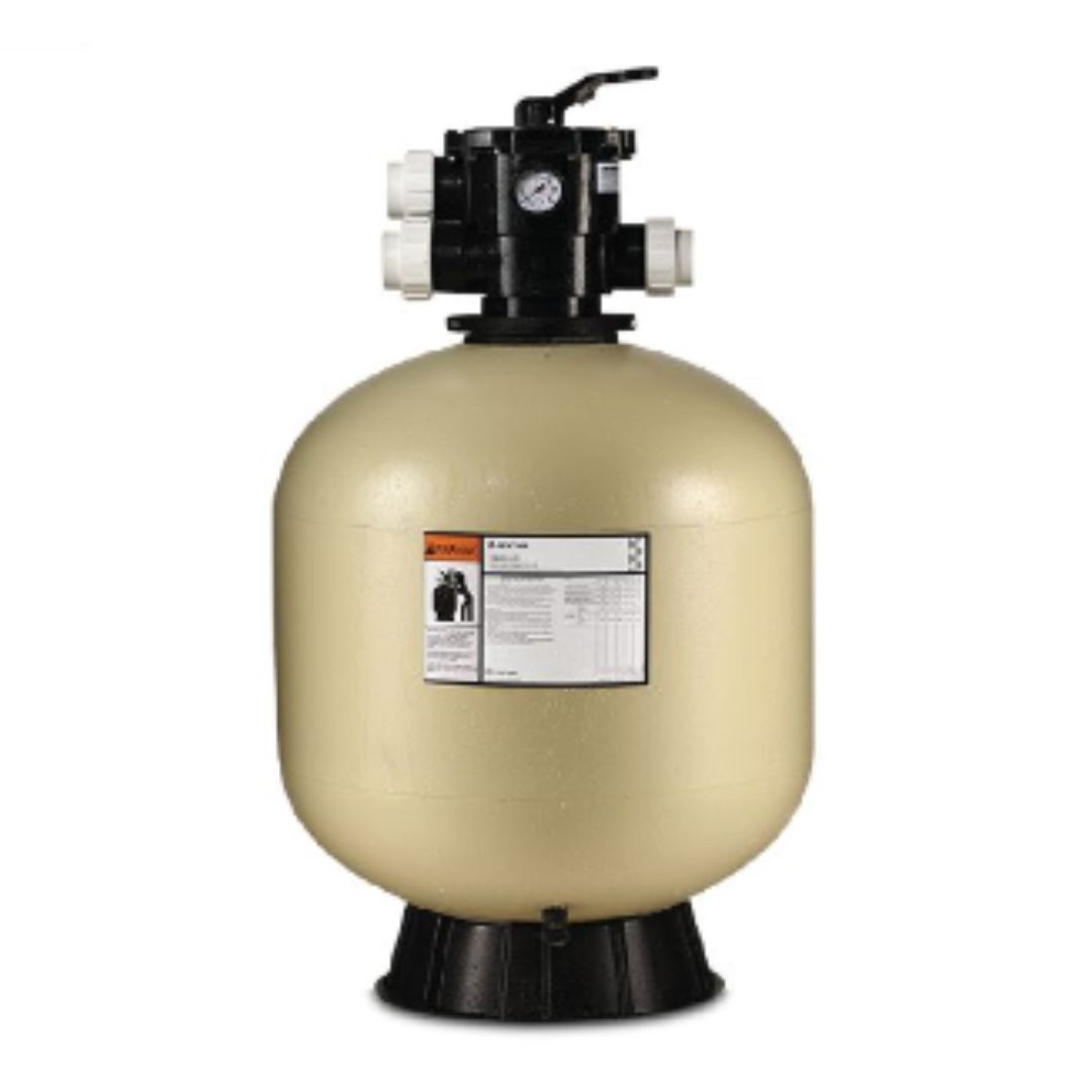 Pentair Pool, Pentair Taglus Top Mount Sand Filter, Fiberglass Tank, Multiport Valve, Clamp Style