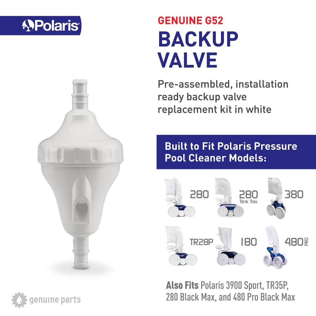 Polaris, Polaris G52 Back-Up Valve