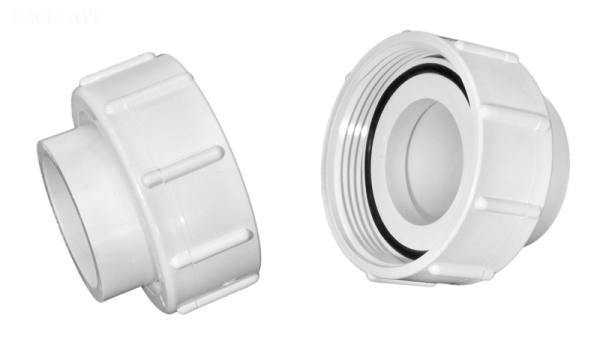 Aqua-Flo, Pump Union Fitting, Compression, 2" x 1-1/2" SKT