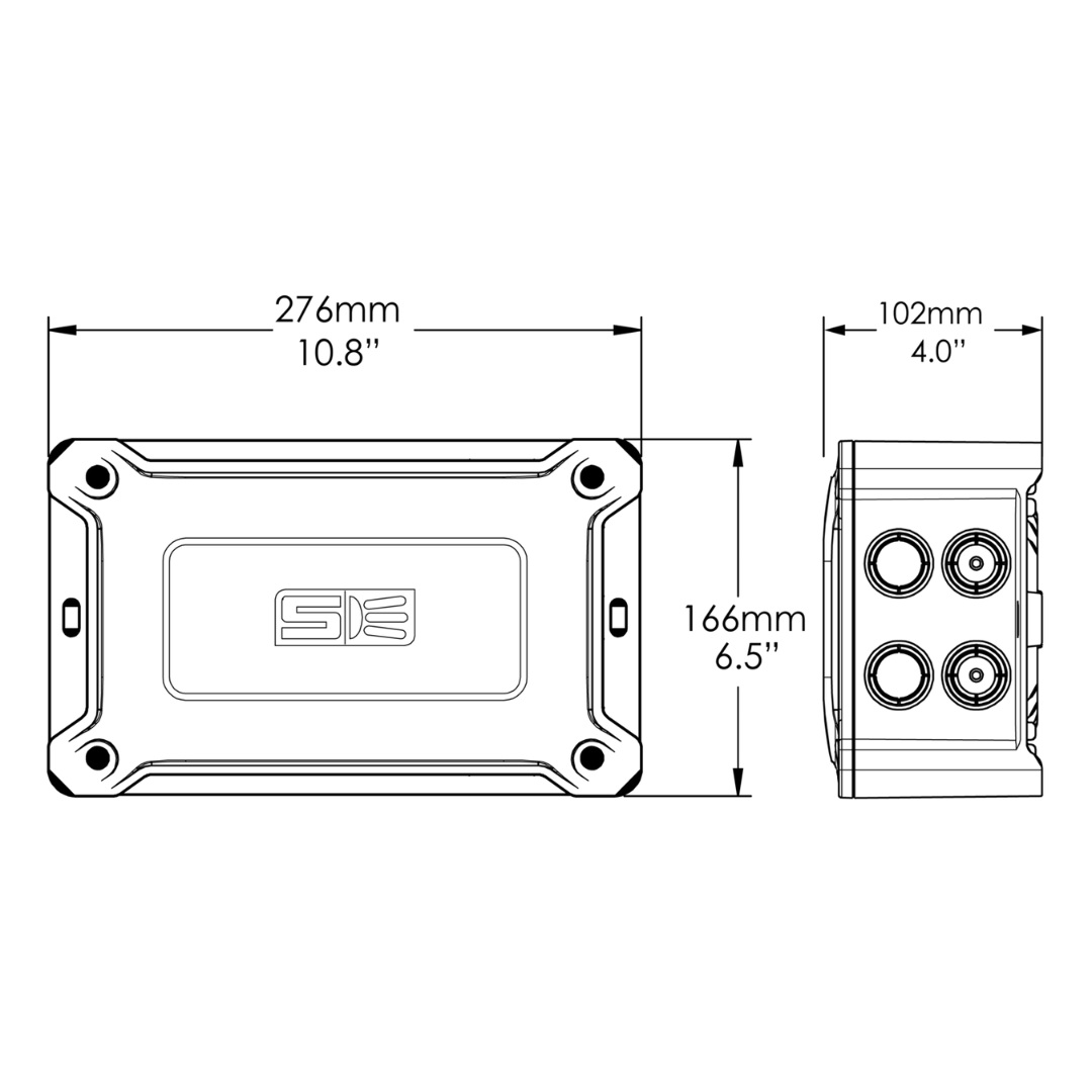 Spa Electrics, Spa Electrics LVX Series Transformer with Termination Enclosure 50W & 100W