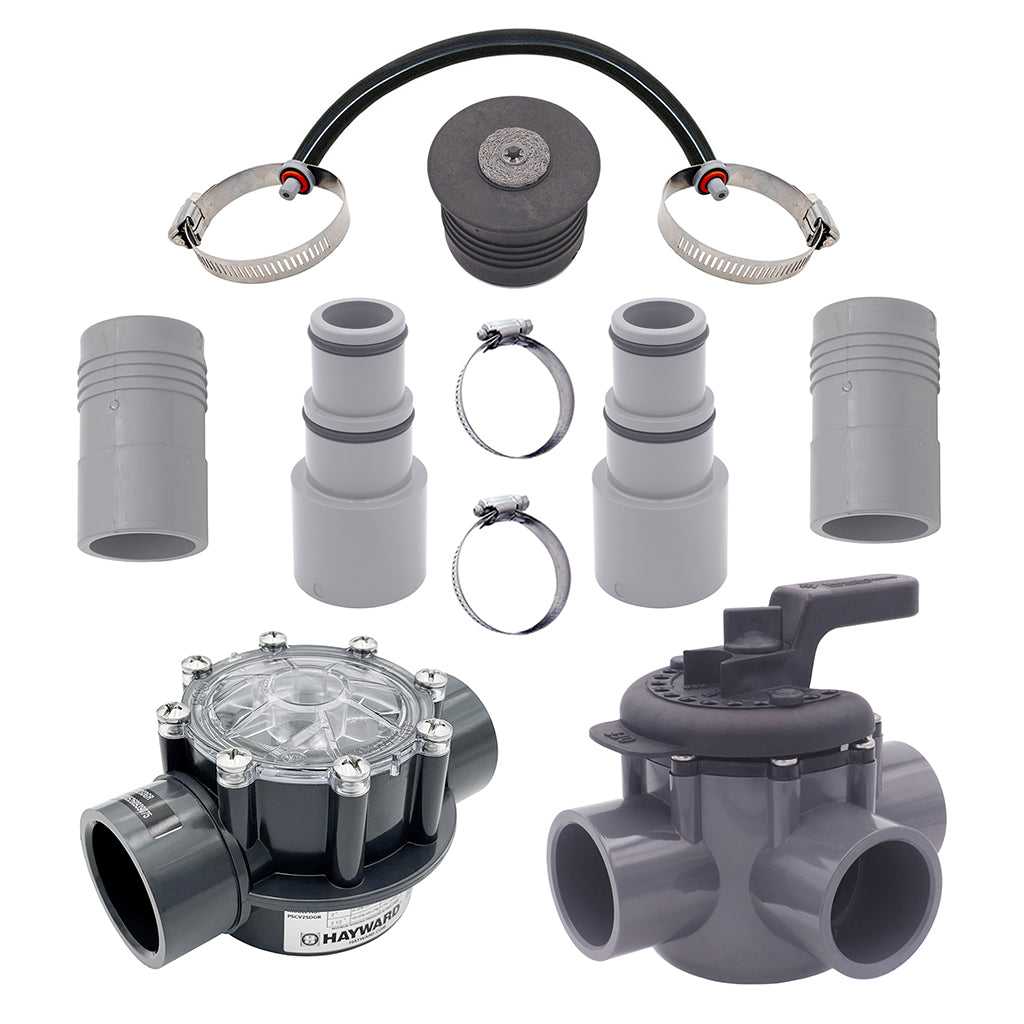 Solar Pool Supply, SwimSizzle Expansion Pack - Roof Mount Plumbing Kit