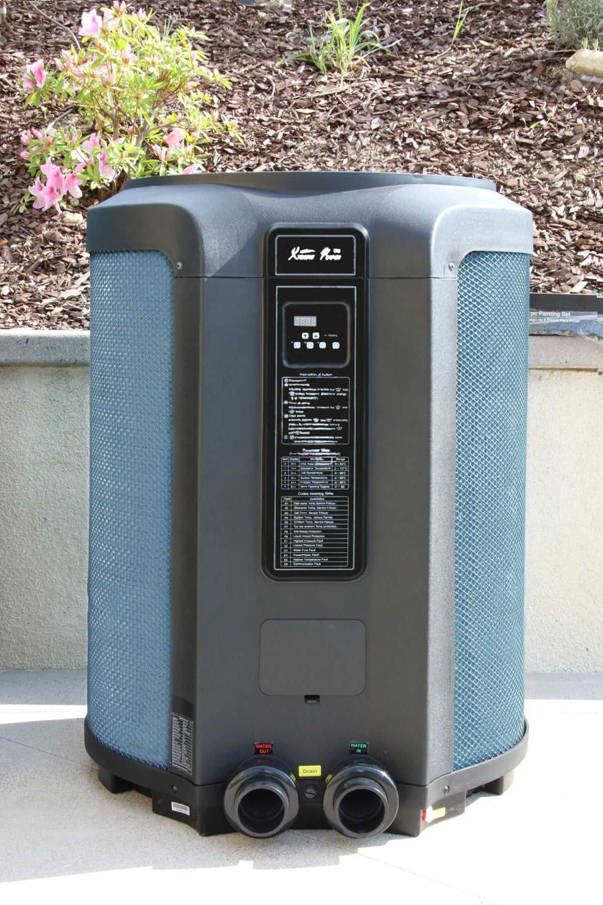 XtremepowerUS, Ultra Quiet 65K BTU Swimming Pool Heat Pump & Spa Heater Digital LED 65,000BTU