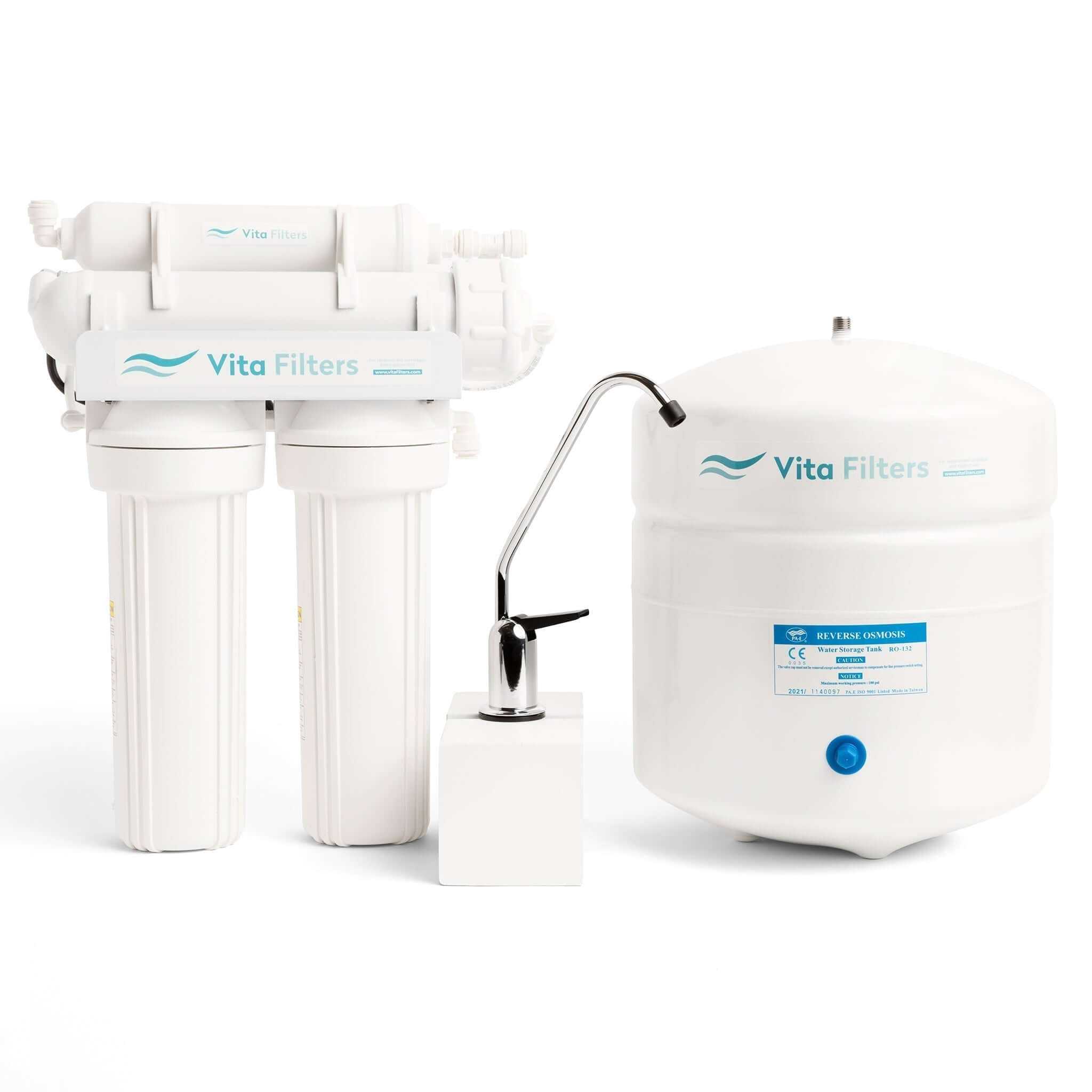 Vita Filters, Vita Filters 4-Stage Reverse Osmosis RO System (Drinking Water)